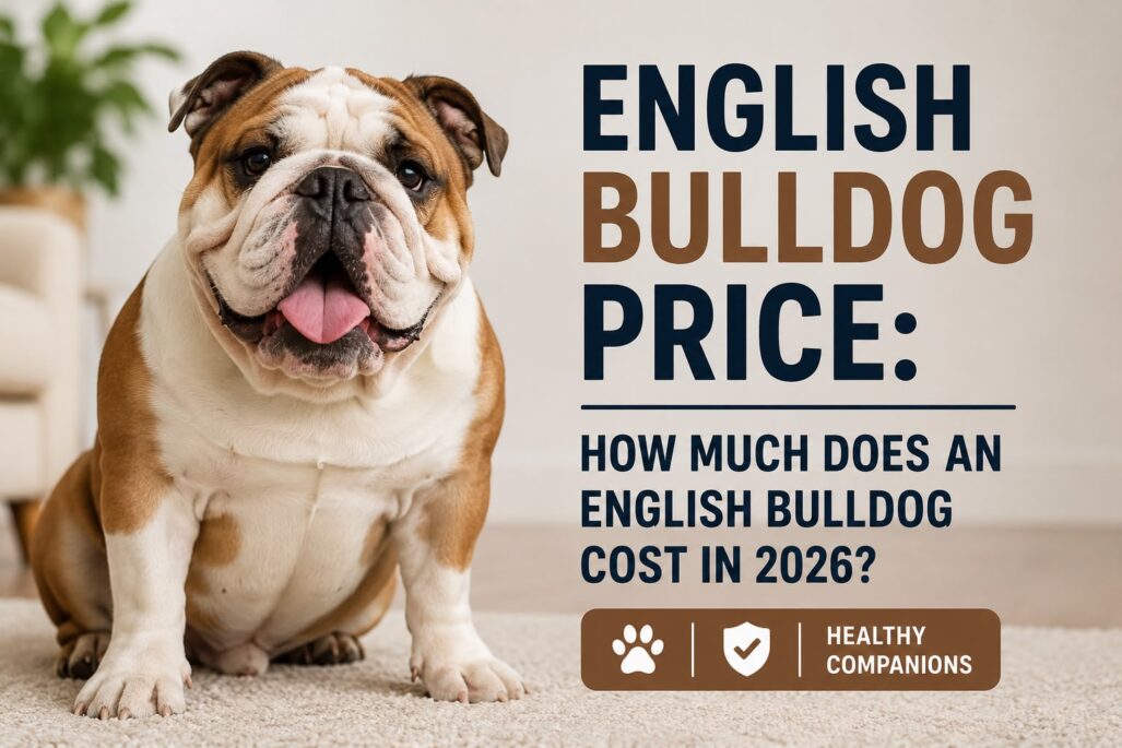 English Bulldog price and cost guide 2026